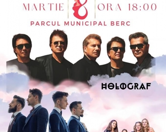 Primăria Câmpia Turzii - Concert în aer liber, de Ziua Femeii