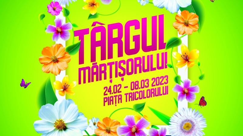 Primăria TURDA | Cu bucurie vă anunțăm că Târgul Mărțișorului se va desfășura în perioada 24 februarie - 8 martie 2023, în Piața Tricolorului