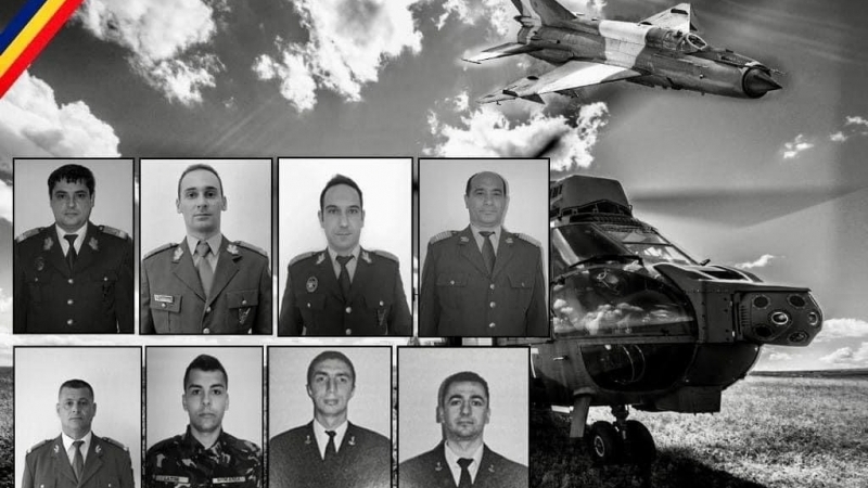 Vasile DÎNCU - În seara zilei de 2 martie 2022, opt militari și-au pierdut viața într-unul din cele mai dureroase accidente aviatice din viața Armatei Române