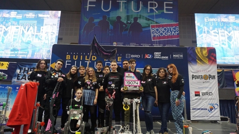 În perioada 3 - 5 martie 2023, echipa Extropy Robotics a Liceului Teoretic ,,Pavel Dan” a participat la etapa națională a competiției First Tech Challenge, România