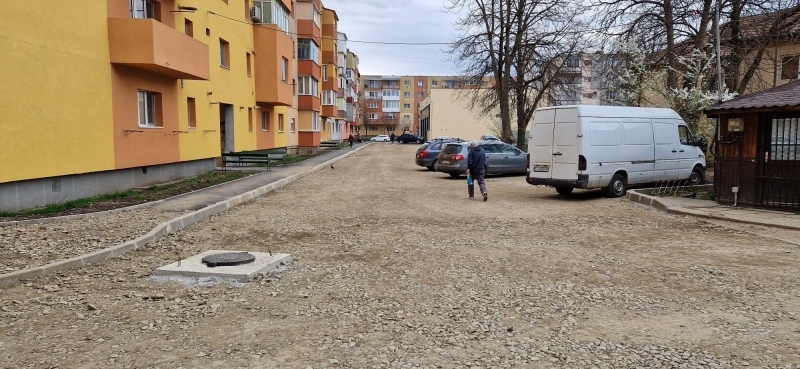 Primăria CÂMPIA TURZII - Două noi parcări de reședință, pe străzile Aviatorilor și Plopilor