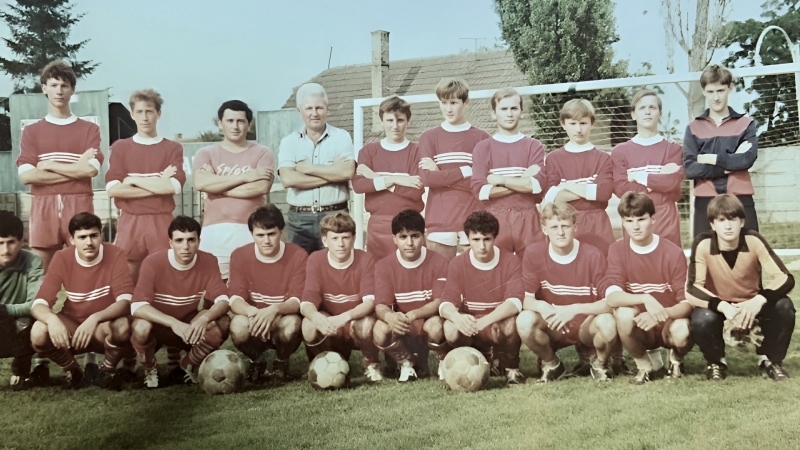Echipa de fotbal *SÂRMA* -Lotul 1986