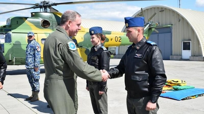 La sediul Bazei 71 Aeriană Câmpia Turzii a avut loc vizita generalului James B. Hecker, comandantul forțelor aeriene americane dislocate în Europa (COM USAFE)