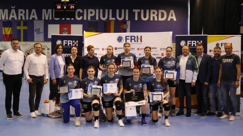 Cristian MATEI - În urma unui meci magnific, amazoanele de la AHC POTAISSA TURDA/LT „LIVIU REBREANU” au reușit să învingă CSS CARACAL cu scorul final de 40-22 (19-12)