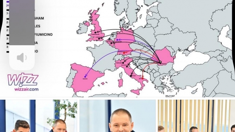 Revine cea de-a doua aeronavă pe Aeroportul Internațional Craiova și, odată cu ea, noi destinații de călătorie către orașe din Europa.