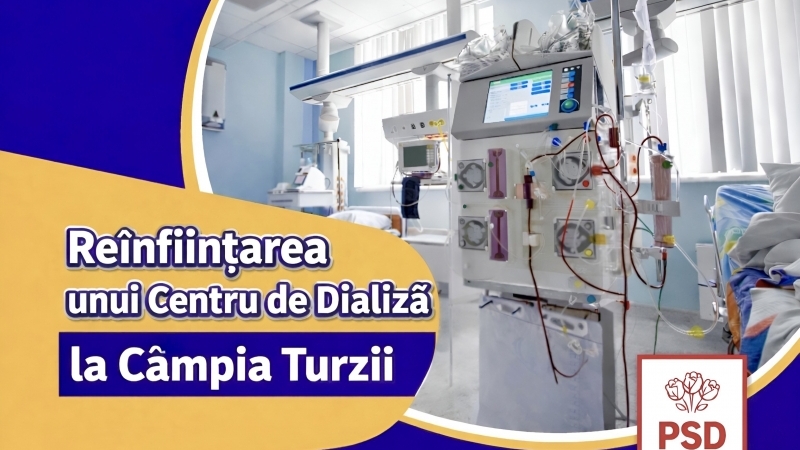 Grupul consilierilor locali PSD propun - Reînființarea unui Centru de Dializă la Câmpia Turzii 
