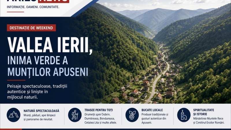 Valea Ierii, locul unde Apusenii își dezvăluie frumusețea autentică. Destinația care merită descoperită în orice anotimp