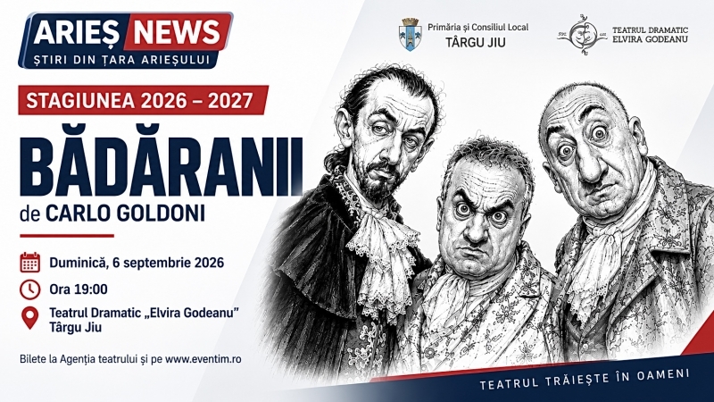 Teatrul „Elvira Godeanu” deschide stagiunea 2026–2027 și inaugurează o nouă sală de spectacole