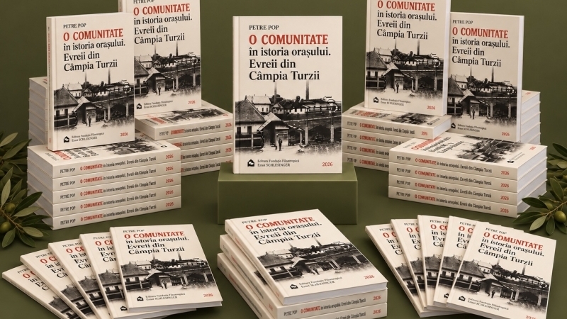 Petre Pop: „O comunitate în istoria orașului. Evreii din Câmpia Turzii” – un volum dedicat memoriei și istoriei locale