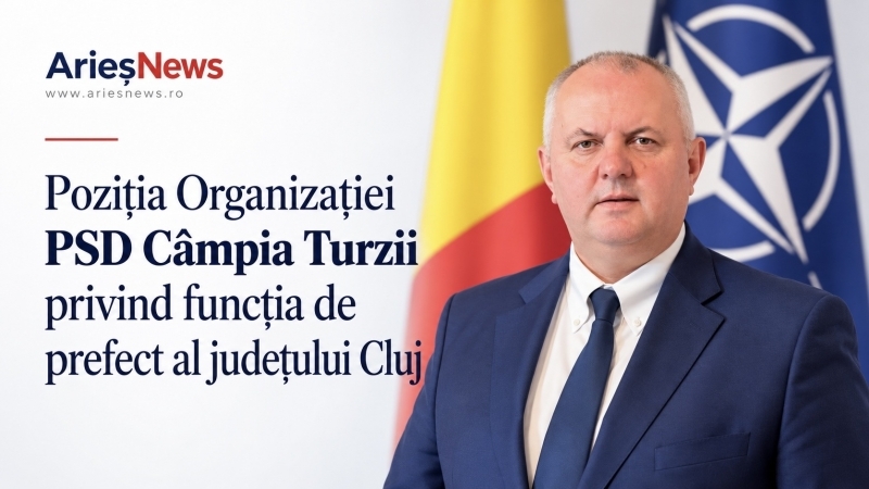 Poziția Organizației PSD Câmpia Turzii privind funcția de prefect al județului Cluj