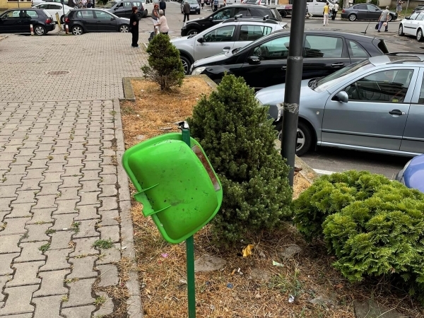 PSD Câmpia Turzii: Cum să se păstreze curățenia în Câmpia Turzii, când coșurile de gunoi lipsesc?