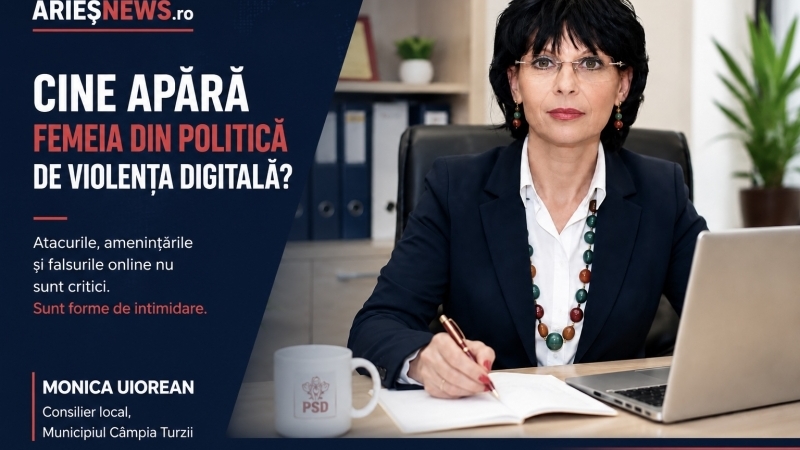 Monica UIOREAN - Cine apără femeile din politică? Violența digitală, noua armă a intimidării publice