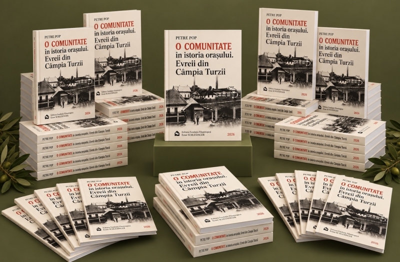 Petre Pop: „O comunitate în istoria orașului. Evreii din Câmpia Turzii” – un volum dedicat memoriei și istoriei locale