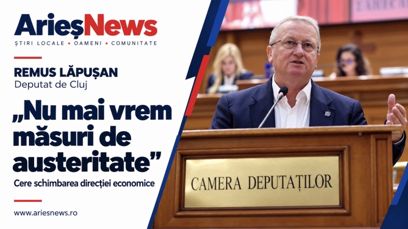Remus Lăpușan cere schimbarea direcției economice: „Nu mai vrem măsuri de austeritate”