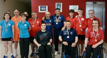 Medalie de argint pentru România la Varna. Petru Piper, performanță remarcabilă la tenis de masă paralimpic