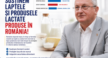 România importă masiv lapte, iar fermierii români cer sprijin real. Deputatul Remus Lăpușan solicită măsuri urgente pentru protejarea producției interne