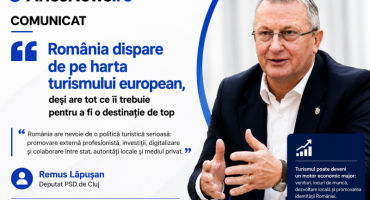 Remus Lăpușan: „România pierde teren în turismul european din lipsă de strategie și promovare”