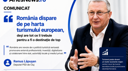 Remus Lăpușan: „România pierde teren în turismul european din lipsă de strategie și promovare”