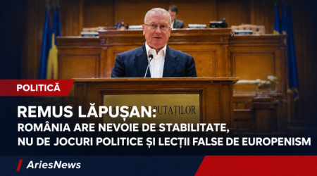 România are nevoie de stabilitate și decizii responsabile, susține deputatul Remus Lăpușan