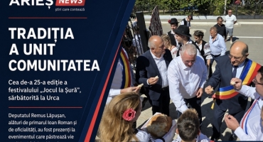 Deputatul Remus Lăpușan, alături de comunitatea din Viișoara la cea de-a 25-a ediție a festivalului „Jocul la Șură”