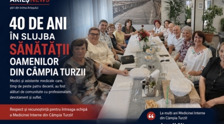 Avram M. GAL - 40 de ani de Medicină Internă la Câmpia Turzii. Respect și recunoștință pentru oamenii care au avut grijă de sănătatea comunității