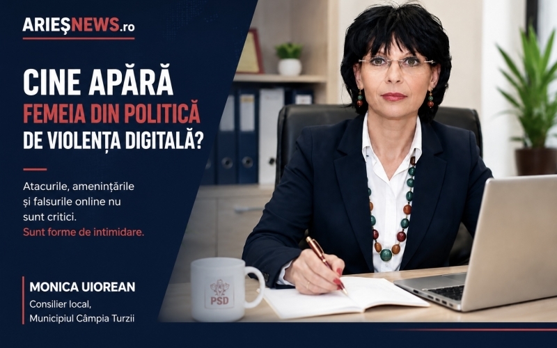Monica UIOREAN - Cine apără femeile din politică? Violența digitală, noua armă a intimidării publice