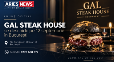 GAL STEAK HOUSE se deschide pe 12 septembrie în București. Un burger de 6.500 de euro, anunțat drept atracția restaurantului