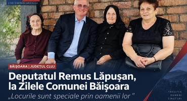 Deputatul Remus Lăpușan a participat la Zilele Comunei Băișoara, eveniment dedicat tradițiilor locale și oamenilor care păstrează identitatea acestei zone a județului Cluj.