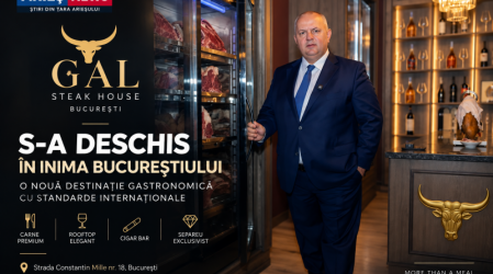 GAL STEAK HOUSE S-A DESCHIS ÎN CENTRUL BUCUREȘTIULUI, ÎN URMA UNEI INVESTIȚII DE PESTE UN MILION DE EURO