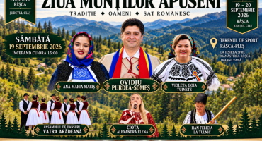 INVITAȚIE - Râșca se pregătește pentru prima ediție a „Zilei Munților Apuseni”. Două zile dedicate tradițiilor și oamenilor muntelui