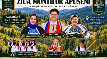 INVITAȚIE - Râșca se pregătește pentru prima ediție a „Zilei Munților Apuseni”. Două zile dedicate tradițiilor și oamenilor muntelui