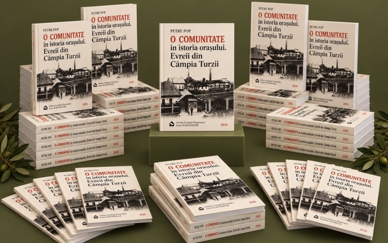 Petre Pop: „O comunitate în istoria orașului. Evreii din Câmpia Turzii” – un volum dedicat memoriei și istoriei locale