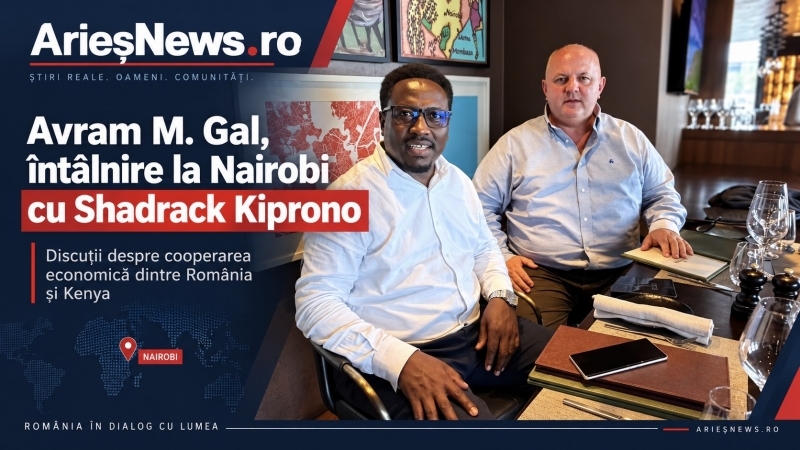 Avram M. Gal, întâlnire la Nairobi cu un reprezentant al mediului de afaceri din Kenya