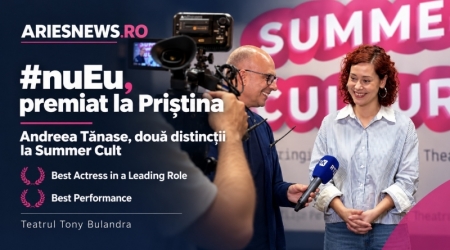 Spectacolul „#nuEu” al Teatrului Tony Bulandra, premiat de două ori la Priștina