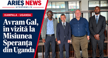 Avram Gal, întâlnire la Kampala cu echipa Misiunii Speranța