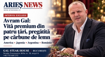 Interviu exclusiv pentru Arieș News - De la America și Japonia la Argentina și România, vită premium pregătită pe cărbune de lemn
