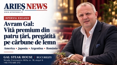 Interviu exclusiv pentru Arieș News - De la America și Japonia la Argentina și România, vită premium pregătită pe cărbune de lemn
