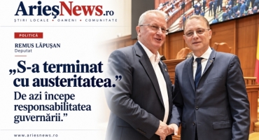Remus Lăpușan: „S-a terminat cu austeritatea. De azi începe responsabilitatea guvernării”