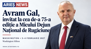 Avram Gal, invitat la cea de-a 75-a ediție a Micului Dejun Național de Rugăciune de la Washington