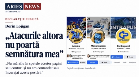 Dorin Lojigan - Atacurile altora nu poartă semnătura mea