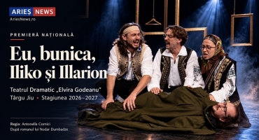 Premieră națională la Târgu Jiu: „Eu, bunica, Iliko și Illarion”, pe scena Teatrului „Elvira Godeanu”